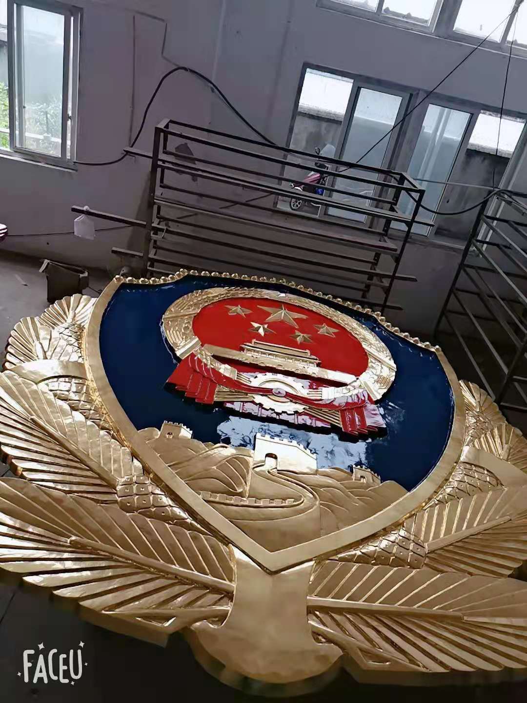 湖南大型警徽制作